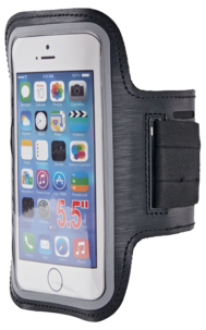 Anmiki sportarmband för iPhone Mini och SE, svart