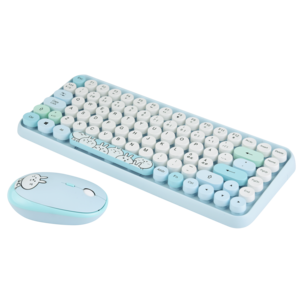 Exibel trådløst tastatur og mus, sett for barn