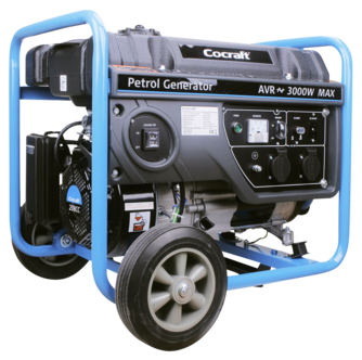 Cocraft HG3000 elverk bensin 7 hk, 3000 W
