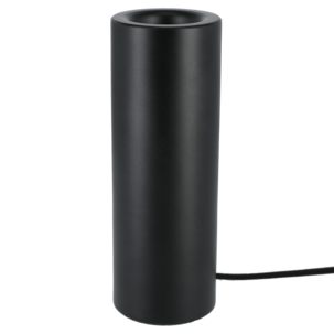 Deco bordlampe svart metall E27, Northlight