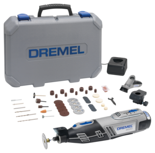 Dremel 8220-2/45 batteridrivet multiverktyg, 45 delar