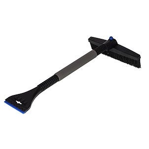 Isskrape med snøbørste