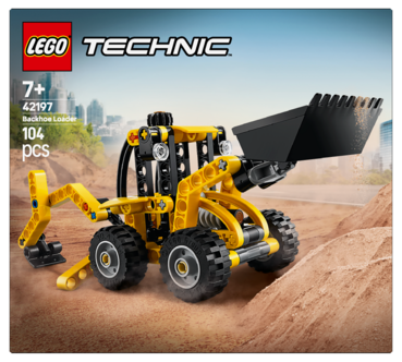 LEGO Technic Grävlastare Byggleksak 42197, från 7 år