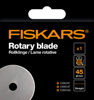 Fiskars Pyöröleikkurin terä 45 mm, 1 kpl