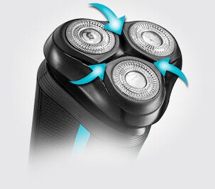 Remington Style Series Aqua R6, rakapparat