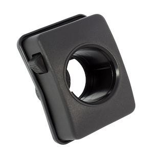 Slangfäste i dammbehållaren