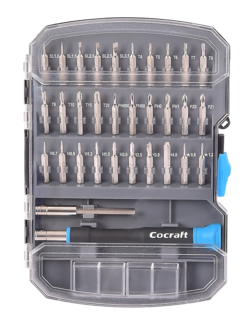 Cocraft elektronikktrekker med bits