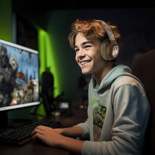 Call Of Duty LED Camo trådlösa gaminghörlurar