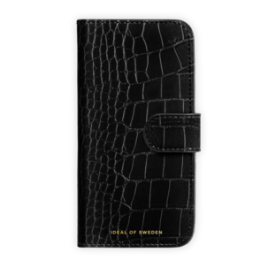 Ideal of Sweden Magnet Wallet+ for iPhone 18 Pro / iPhone 17 Pro, svart croco