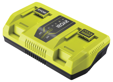 Ryobi dobbel lader 36 V (6,0 amp/time), RY36C2PA