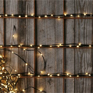 Mini LED ljusslinga varmvit, finns i flera längder