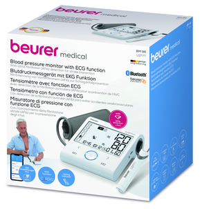 Beurer blodtrycksmätare BM 96 EKG Bluetooth, överarm