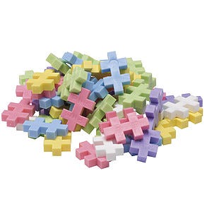 Plus-Plus Mini Pastel 3 in 1 byggebrikker