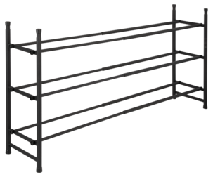 Säädettävä kenkähylly, metallia