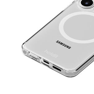 Holdit Transparent Case MagSafe för Galaxy S26+