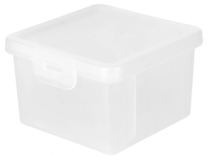 Förvaringsburk plast