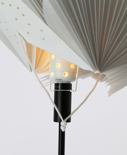 Oppladbar LED-pære E14/E27 med fjernkontroll