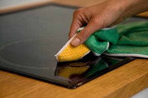 Städduk med skrubbetikett Smart Microfiber