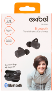 Trådlösa hörlurar Exibel BIT100 True Wireless