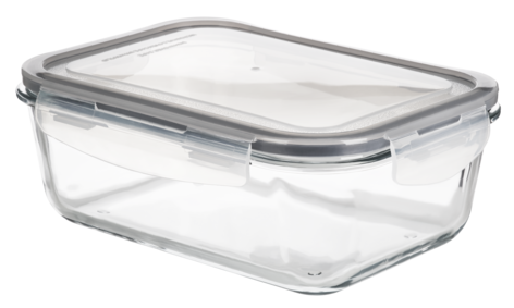 Liten ildfast form med lokk