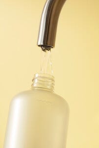 Sini kjøkkenrengjøring sprayflaske og 2 tabs, startsett