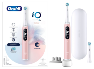 Oral-B iO 6 Sensitive eltandborste, 5 borstlägen