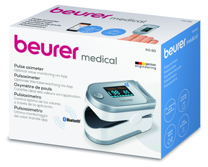 Beurer Pulssioksimetri / happisaturaatiomittari PO 60 Bluetooth