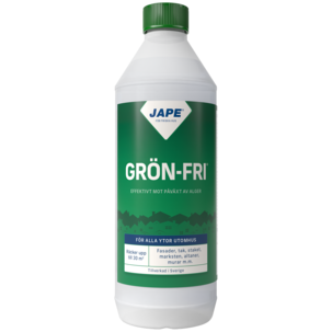 Jape Grön Fri takrengöring, stenplattor och trall