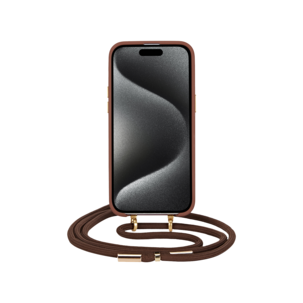 Anmiki Crossbody Phone Case iPhone 15 Pro mobilskal med axelrem