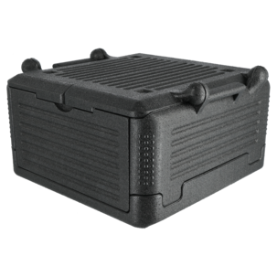 Sammenleggbar kjøleboks 48 liter, grå