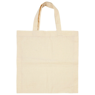 Creativ Company tygpåse i bomull, naturvit, 5-pack