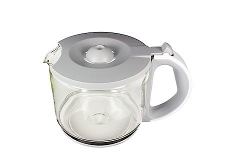 Glaskanna Vit 1,5L