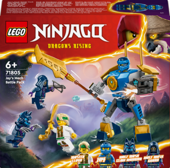LEGO Ninjago Jays robotkamppakke 71805, fra 6 år