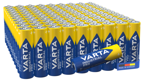 Varta Industrial Pro AA/LR6-batterier, 100-pakning
