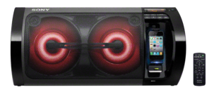 Sony G-Tank dockinghøyttaler for iPhone 