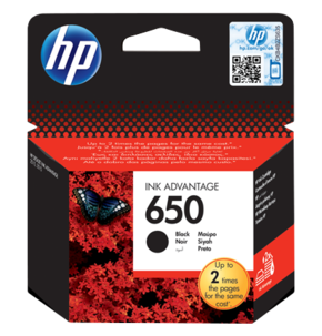 HP ink Advantage 650 bläckpatron, HP 650