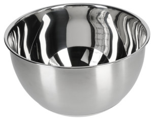 Kannelliset kulhot ruostumatonta terästä, 3 kpl