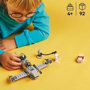 LEGO Star Wars Mando og Grogus N-1 Starfighter 75410, fra 4 år