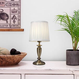 Cottex bordslampa Ines, höjd 34 cm