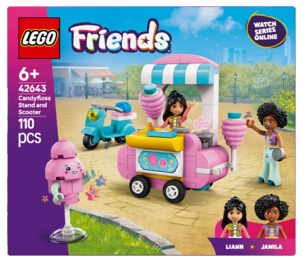 LEGO Friends Sockervaddsstånd och vespa 42643, från 6 år