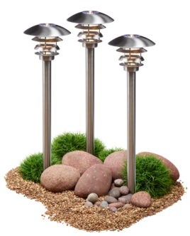Puutarhavalaisin LED 3 kpl Northlight