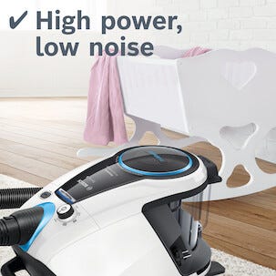 Bosch Serie 8 Pro Silence poseløs støvsuger, BGS7SIL1