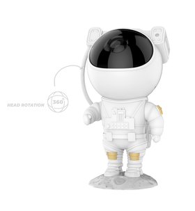 Galaxy-lampe med stjerneprosjektor, Astronaut Galaxy Light