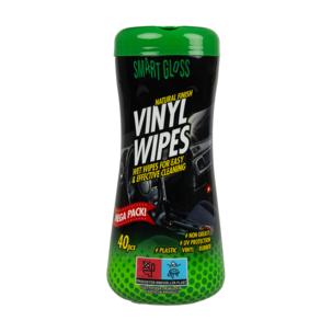 Smart Gloss våtservetter rengöring, 40-pack