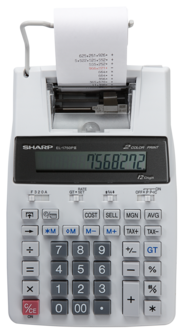 Bordsräknare Sharp EL1750PIII
