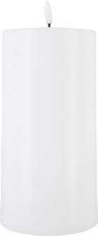Northlight LED-kubbelys med timer, utendørs, hvitt