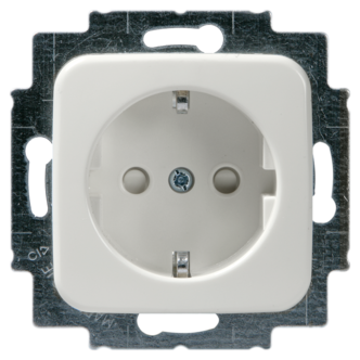 ABB Jussi infällt 1-vägs vägguttag 20EUCKS-212