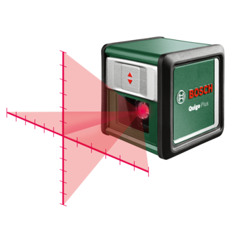 Bosch Quigo Plus krysslaser med stativ