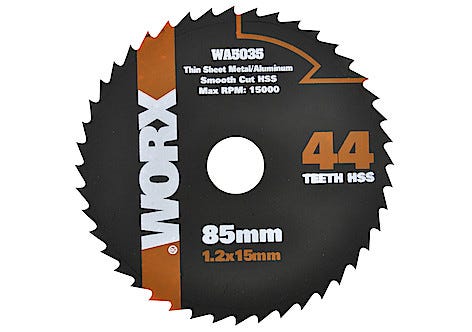 Sahanterä HSS Worx, 85 mm