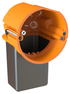 Elko Multiboks BigBox ROT enkel apparatboks